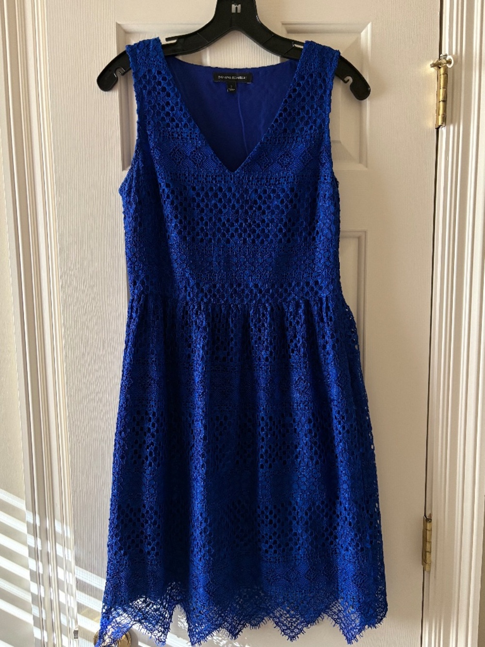 Banana Republic Royal Blue Sleeveless Dress